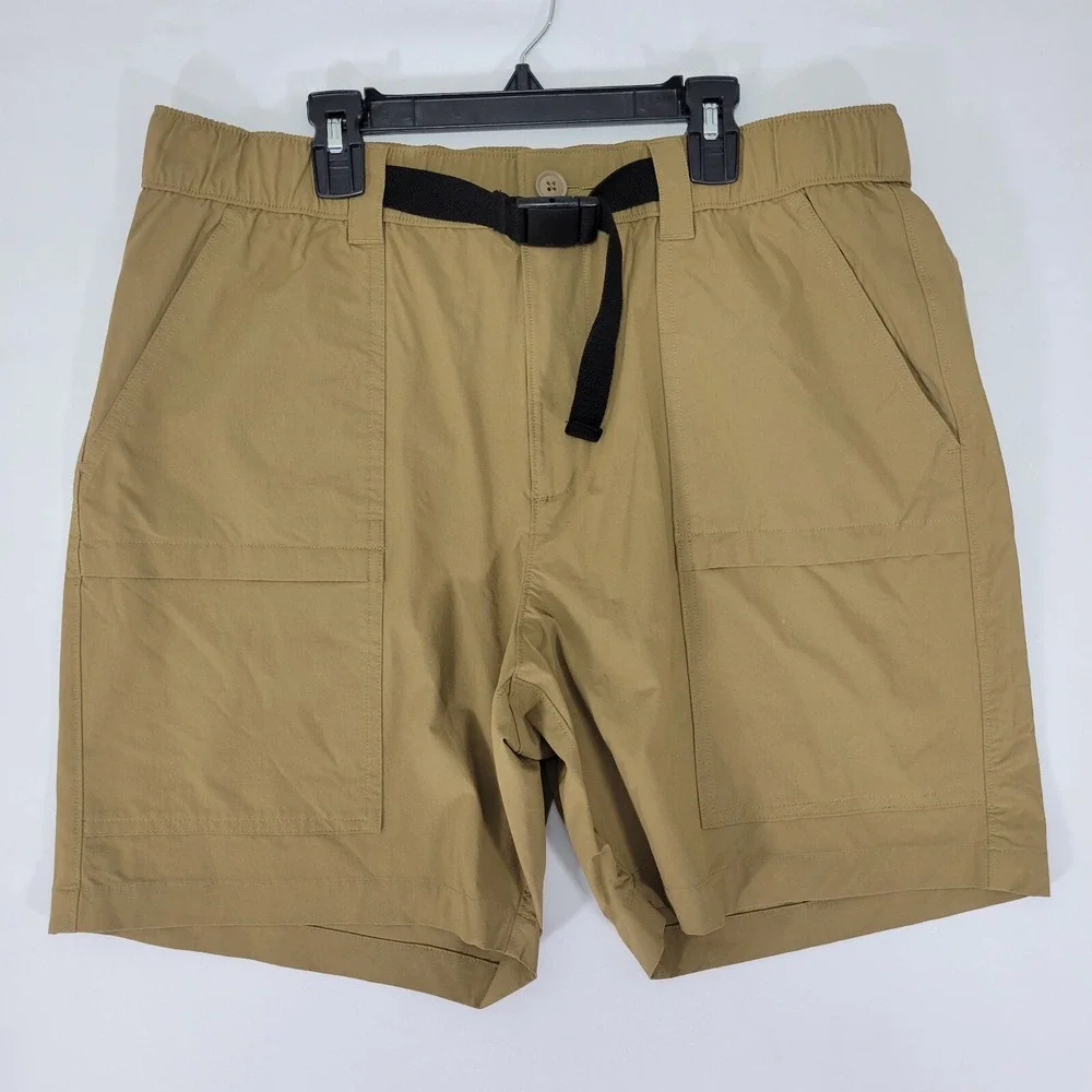 Sonoma Men's Outdoor Hiking Cargo Shorts Brown‎ Size 36 / 6.5